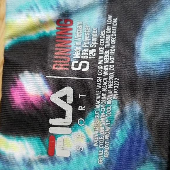(S) FILA Running Activewear Athletic Sporty Gym Performance Wear Outdoor Yoga - Picture 6 of 8